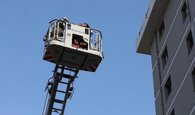 Narlıdere’de Gerçeğini Aratmayan Yangın Tatbikatı