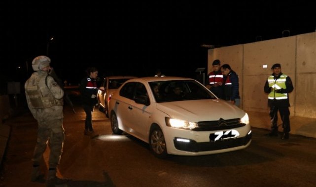 Adıyaman Jandarması'ndan 'Yaman-03' denetimi