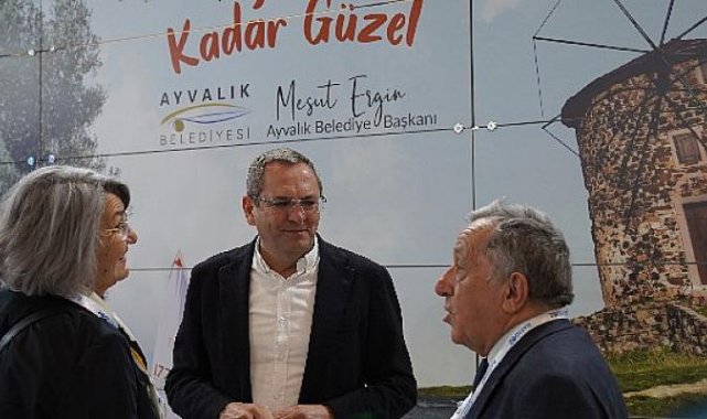 Ayvalık Belediyesi’nin, 16. Travel Turkey İzmir Fuarı’nda açtığı standı ile yoğun ilgi gördü