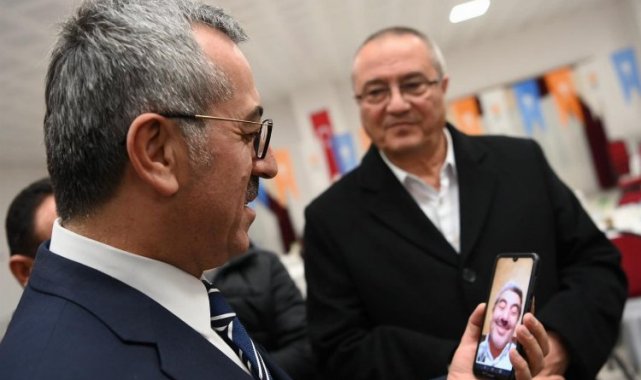 Başkan Güngör'e Fransa'dan hemşehri araması