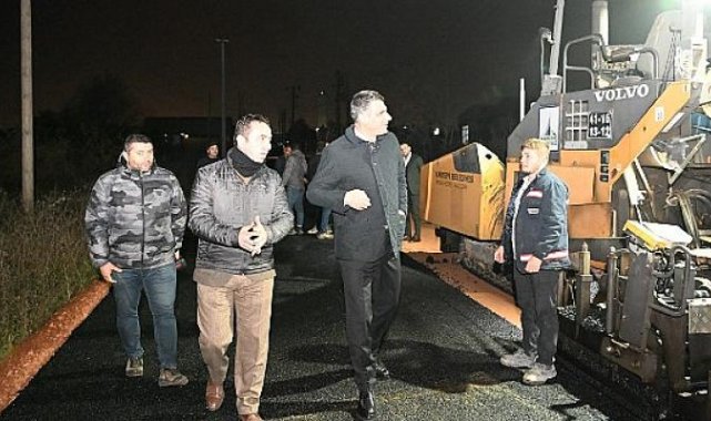 Başkan Kocaman Gece-Gündüz Sahada