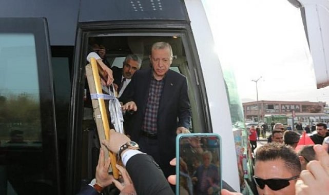 Canik’te Cumhurbaşkanı Erdoğan’a Sevgi Seli