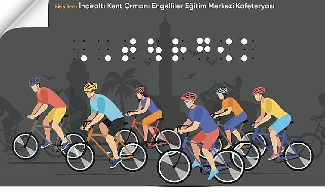 İzmir'de görme engelliler için pedal çevrilecek