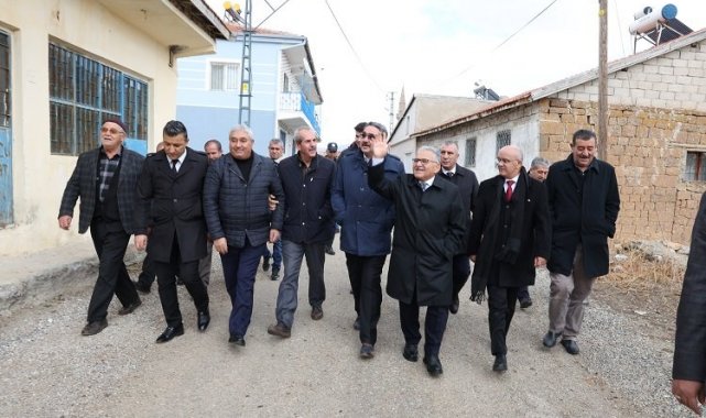 Kayseri protokolünden Develi mesaisi