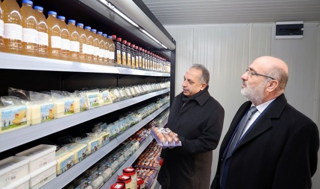 Kayseri Talas'ta süt evi açıldı