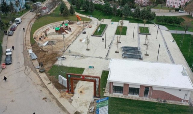 Kocaeli'nde Çayırova'daki dev park ilerliyor