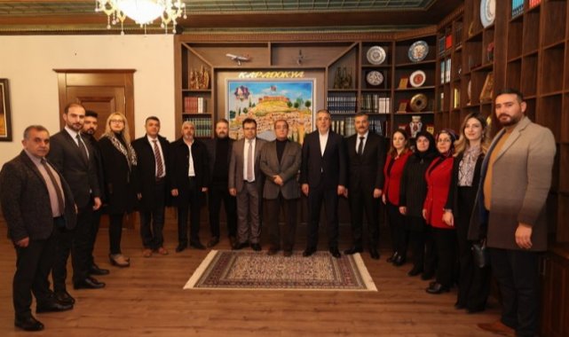 Mehmet Savran'a MHP Nevşehir'den ziyaret