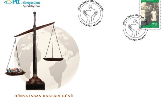 PTT'den 10 Aralık'a özel zarf