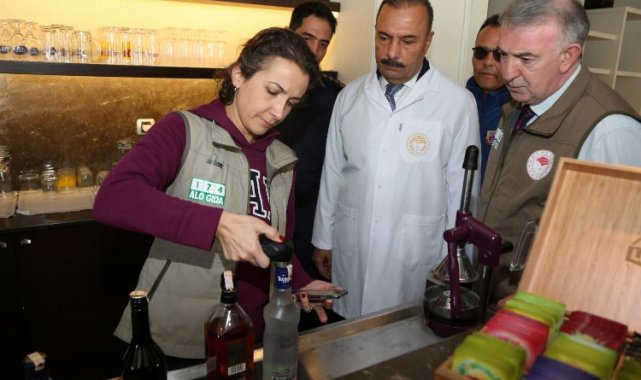 Uludağ Oteller Bölgesi'nde yılbaşı öncesi gıda denetimi