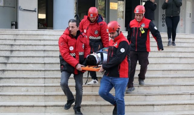 Bursa Gürsu'da gerçeği aratmayan tatbikat