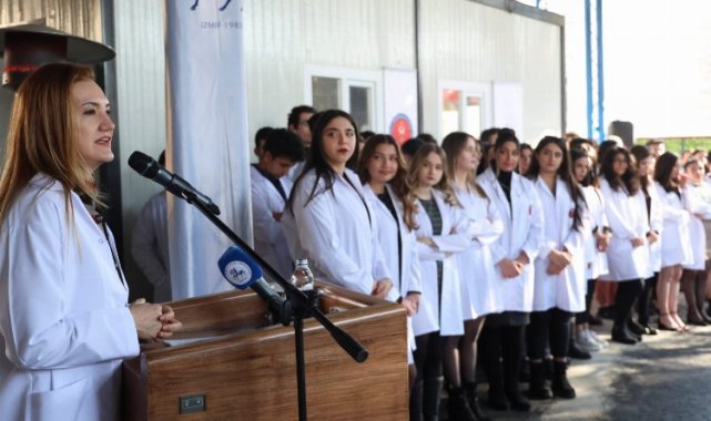 Dokuz Eylül'de 'beyaz önlük' heyecanı