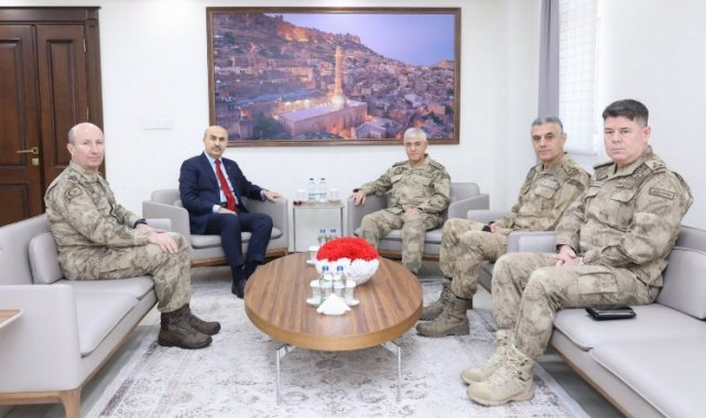 Jandarma Genel Komutanı Çetin'den Vali Demirtaş'a Ziyaret