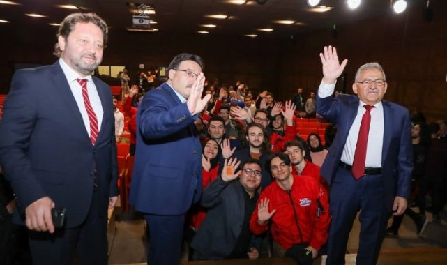 Kayseri protokolü AGÜ'de buluştu