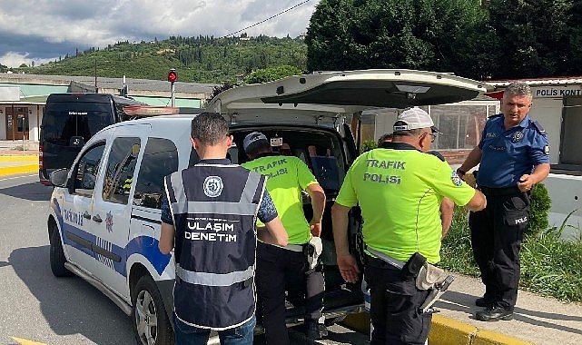 Kocaeli Büyükşehir'den ulaşımda 12 bin denetim