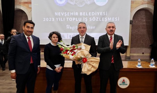 Nevşehir Belediyesi'nde toplu sözleşme sevinci