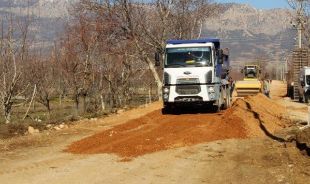 Antalya'da asfalt çalışması