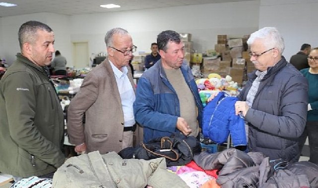 Başkan Deveciler Burhaniye'ye Gelen Değremzedeleri Ziyaret Etti