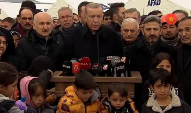 Cumhurbaşkanı Erdoğan Adıyaman'da açıkladı... Depremzedelere kira desteği ve 15 bin TL nakdi yardım