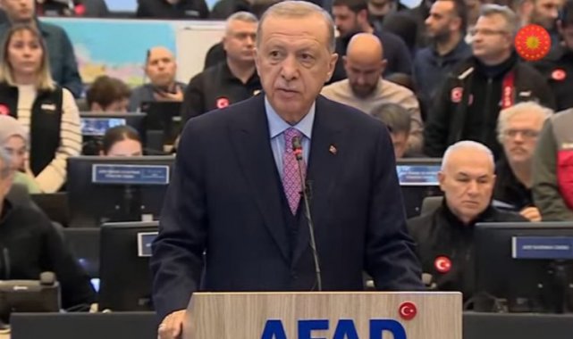 Cumhurbaşkanı Erdoğan: Tüm kurumlar seferber edildi