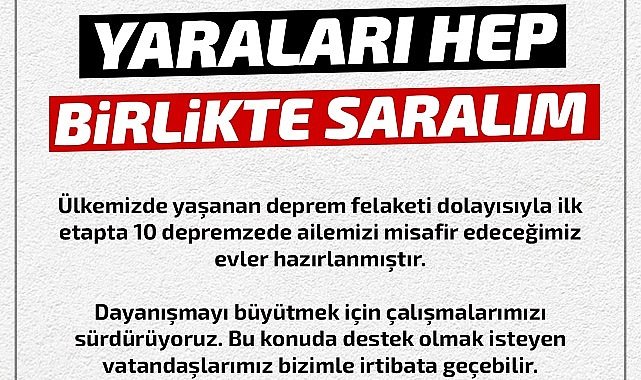 Kemalpaşa Belediyesi'nden Dayanışma Kampanyası