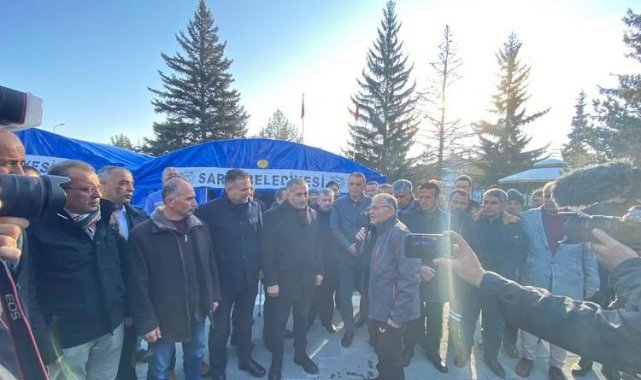 Memduh Büyükkılıç'tan Sarız'da inceleme