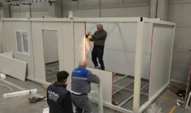 AFAD bölgede konteynerlerin yüzde 25'ini kurdu