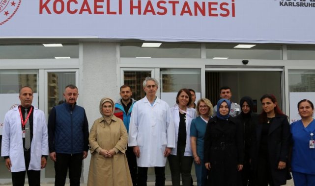 Emine Erdoğan'dan Kocaeli Büyükşehir Hastanesi'ne övgü