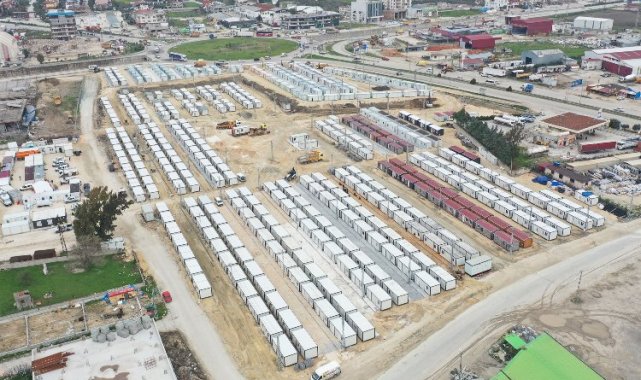 Hatay'da Konya'nın konteyner kentleri ortaya çıktı