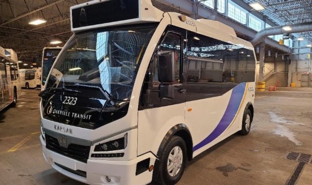 Karsan elektrikli minibüsleriyle Kanada'da büyüyor