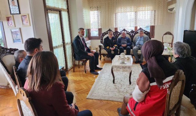 Kocaeli Gölcük'te gazilere ziyaret