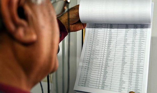 Seçmen listeleri 2 Nisan'a kadar askıda