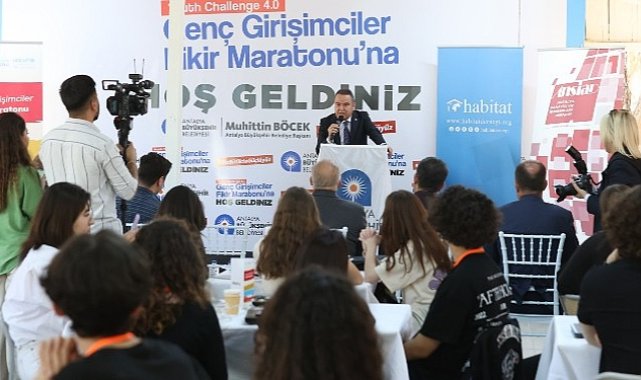 Antalya Büyükşehir Belediyesi Genç Girişimciler Fikir Maratonu başladı