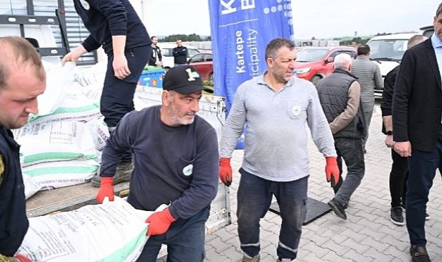 Başkan Kocaman'dan Çiftçilere Gübre Desteği