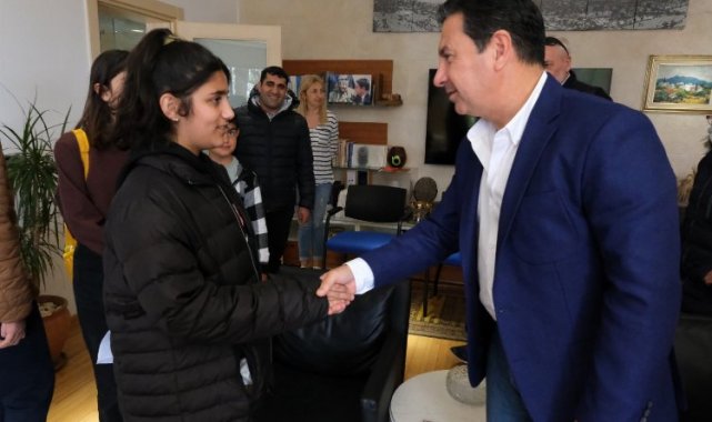 Bodrumlu çocuklar ilk dilekçelerini verdi