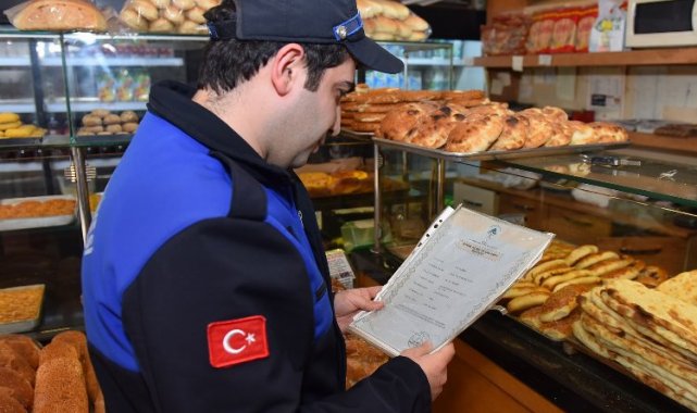 Bursa Yıldırım'da fırın denetimleri sürüyor