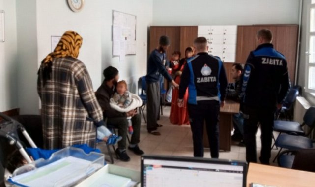 Bursa'da İnegöl Zabıtası'ndan dilencilere şok operasyon
