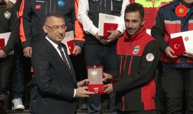 GÜRAK ekibine 'fedakârlık' madalyası