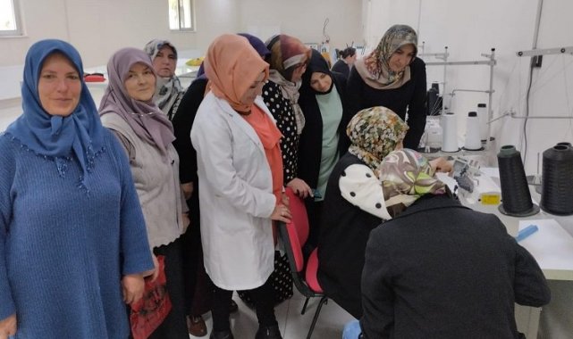 KAYMEK'ten İncesu'da hazır giyim kursu