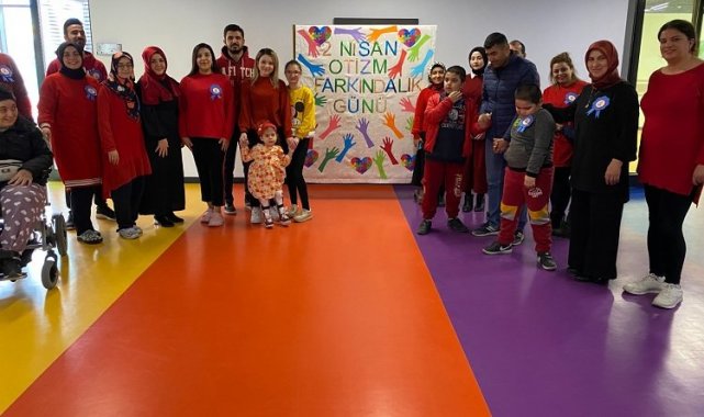 Kayseri Büyükşehir'den otizme farkındalığı