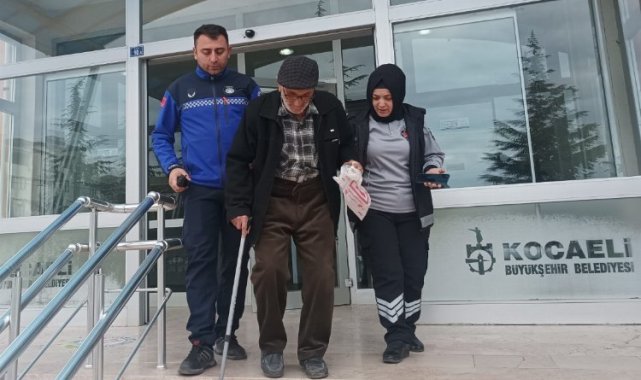 Kocaeli Zabıtası yolda bırakmadı!
