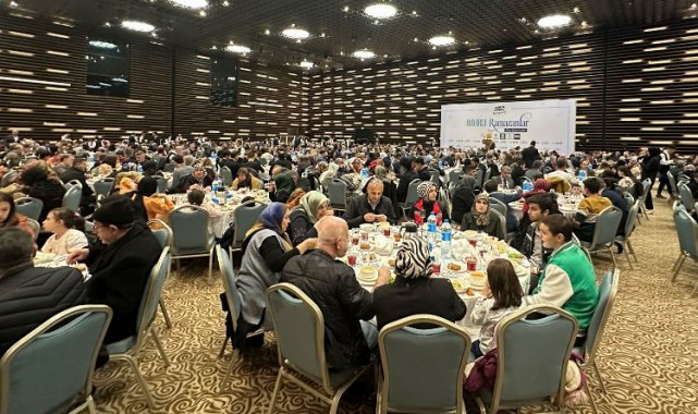 Konya şehit aileleri ve gazilerle oruç açtı
