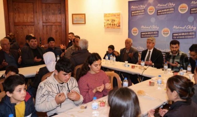 Marmaris'te köy iftar yemekleri sürüyor