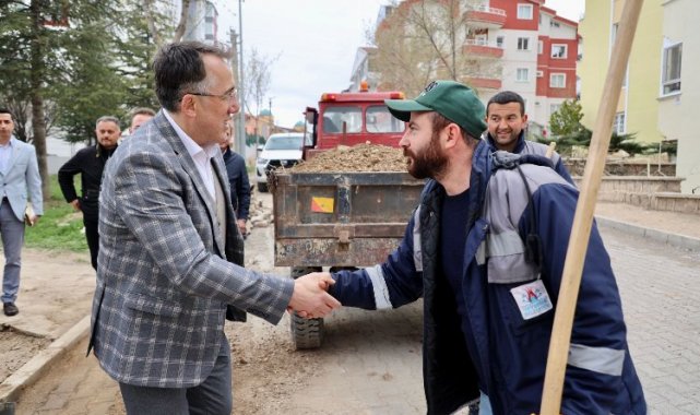 Mehmet Savran çalışmaları sahada inceledi