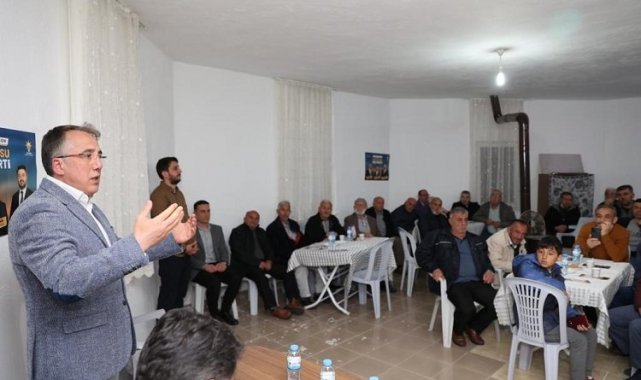 Mehmet Savran'dan mahalle ziyareti