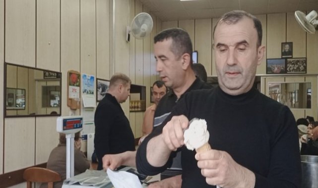 Pazaryeri'nin bozasından sonra dondurma da ilgi sebebi