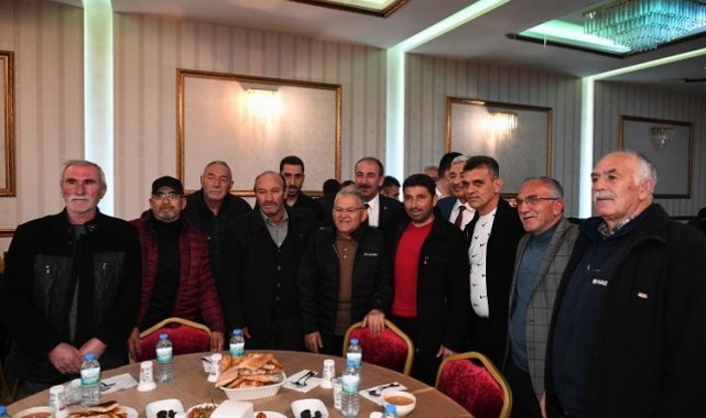 Tomarzalılar Memduh Büyükkılıç'ı iftarda ağırladı