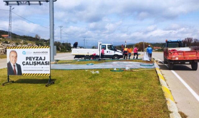 Üçağız Kavşağı'nda rengarenk kurakçıl peyzaj