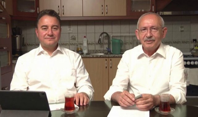 Babacan da Kılıçdaroğlu'nun mutfağına girdi