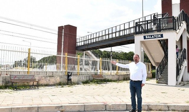 Başkan Gümrükçü duyurdu: Balatçık İZBAN durağı sözleşmesi imzalandı