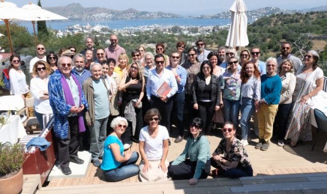 Bodrum'un ART Melek ekibi sanatçılarla buluştu